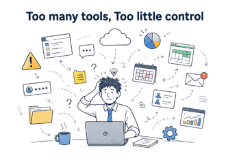ERP readiness article about fragmented systems and operational control